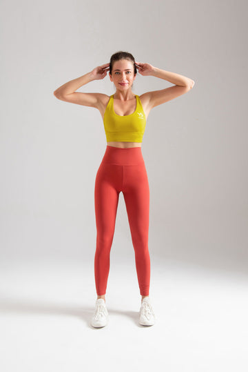 Power Hungry Back Pockets Yoga Leggings -  - Leggings